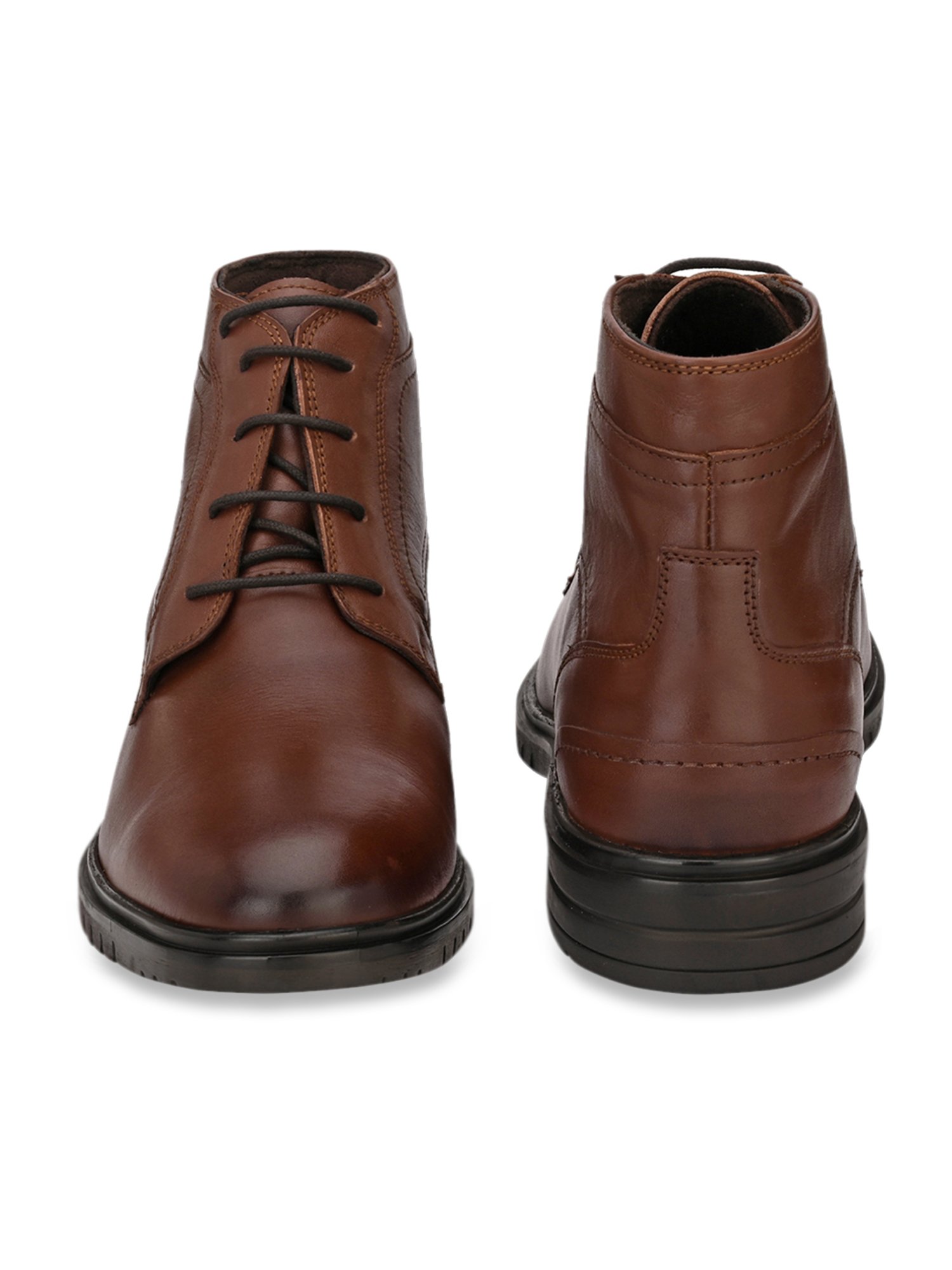 Delize Men's Brown Derby Boots