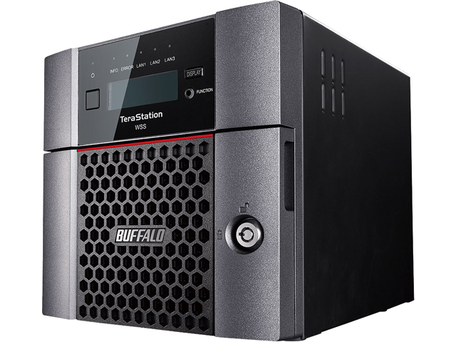 Buffalo TeraStation WS5220DN Windows Storage Server 2016 Desktop 8TB NAS Hard Drives Included