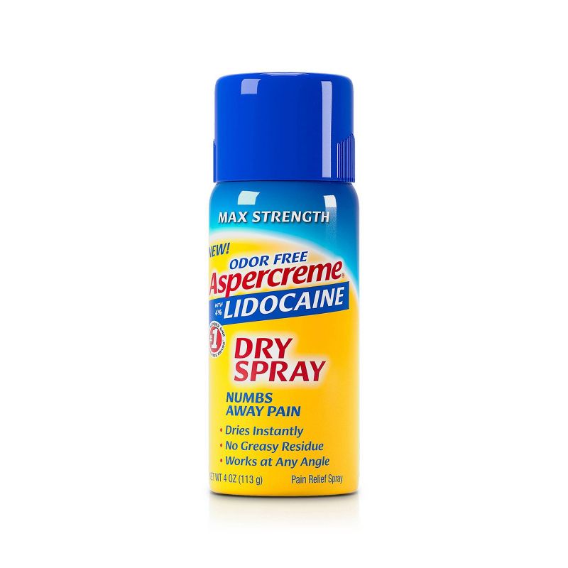 Aspercreme Pain Relief Dry Spray - 4oz