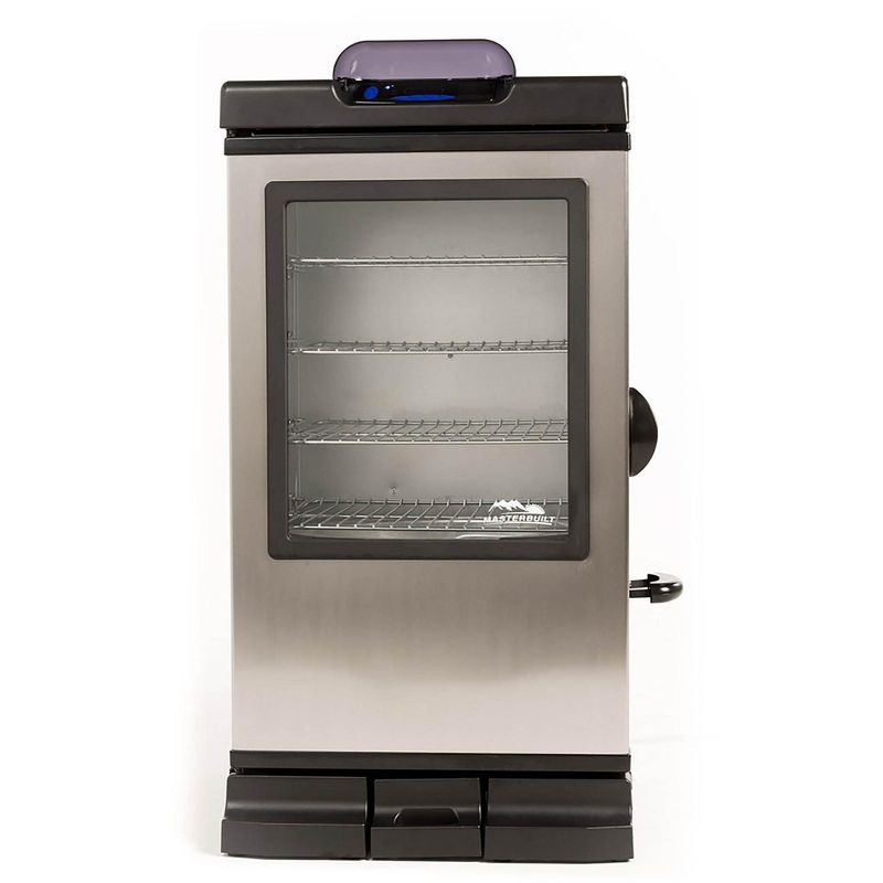 Masterbuilt 30 Inch Outdoor Bluetooth Smart Digital Electric Smoker BBQ Grill