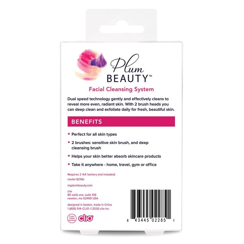 Plum Beauty Facial Cleansing System - 1ct