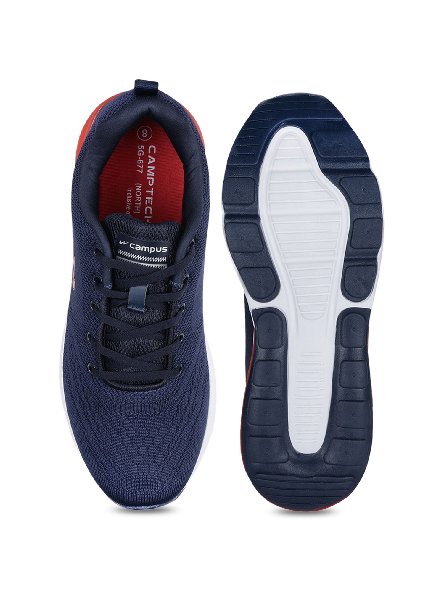 Campus Men's North Plus Pressidential Blue Running Shoes