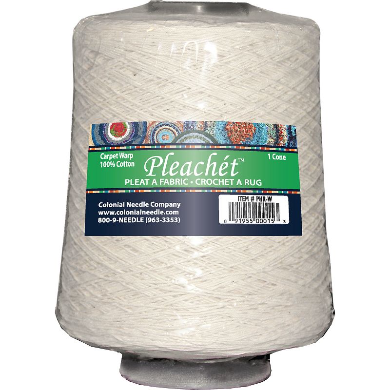 Colonial Needle Pleachet Carpet Warp-1lb Cone