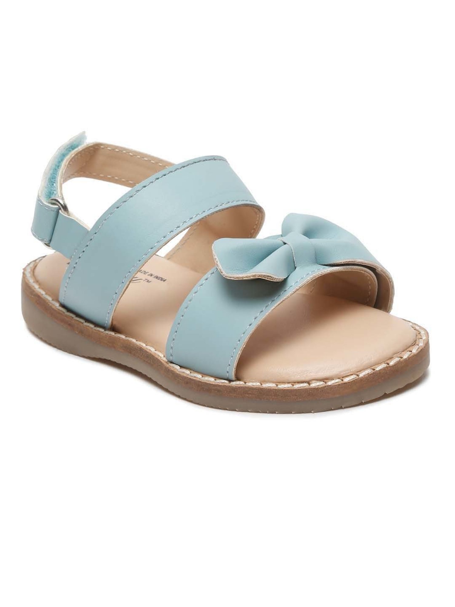 Tiny Bugs Kids Blue & Beige Casual Sandals