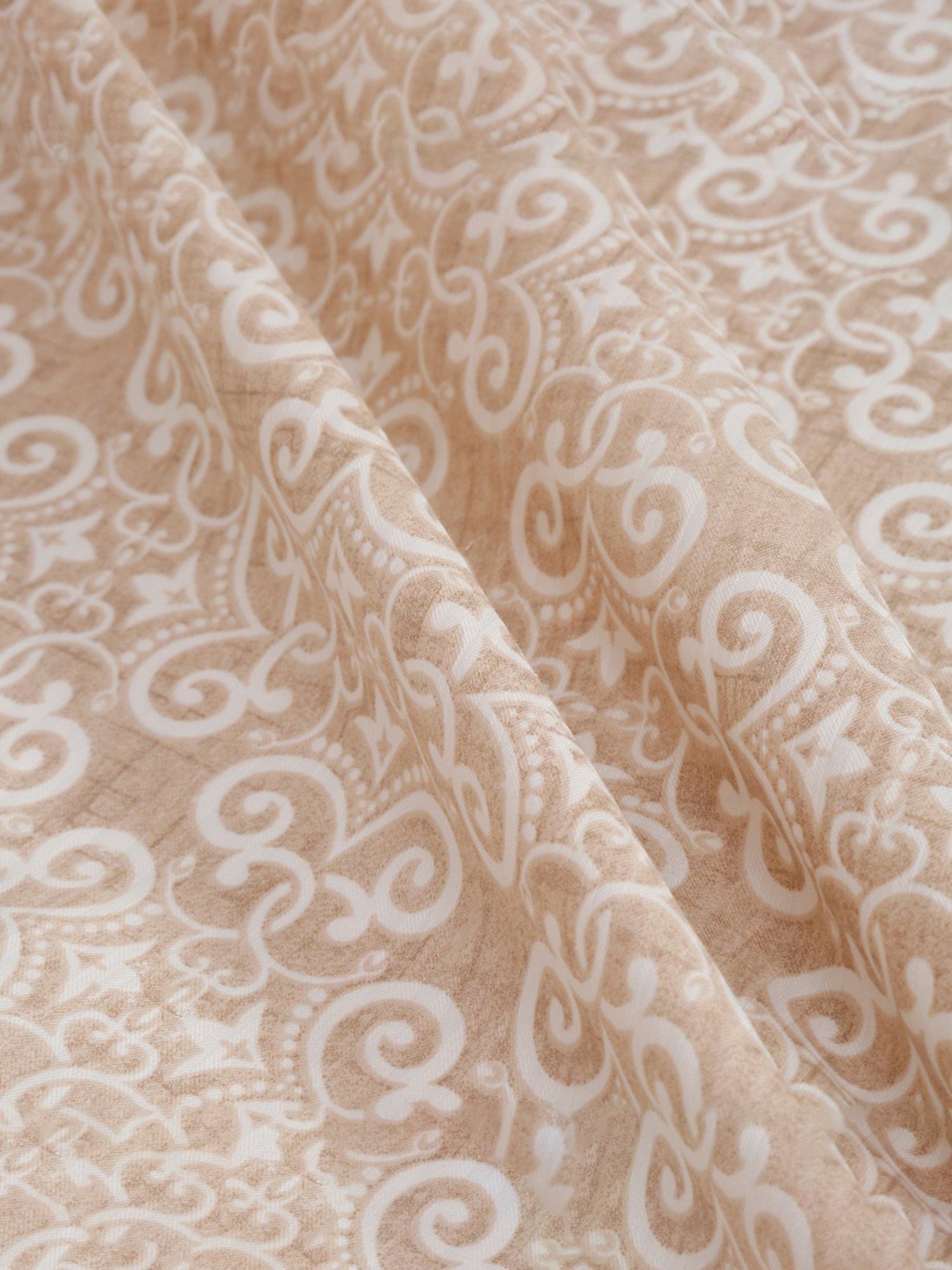 Maspar Blue Cotton 200 TC Reversible Duvet Cover Set