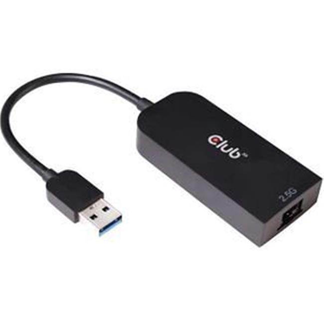 Club 3D Usb 3.2 Gen1 Type A To Rj45 2.5Gb Adapter