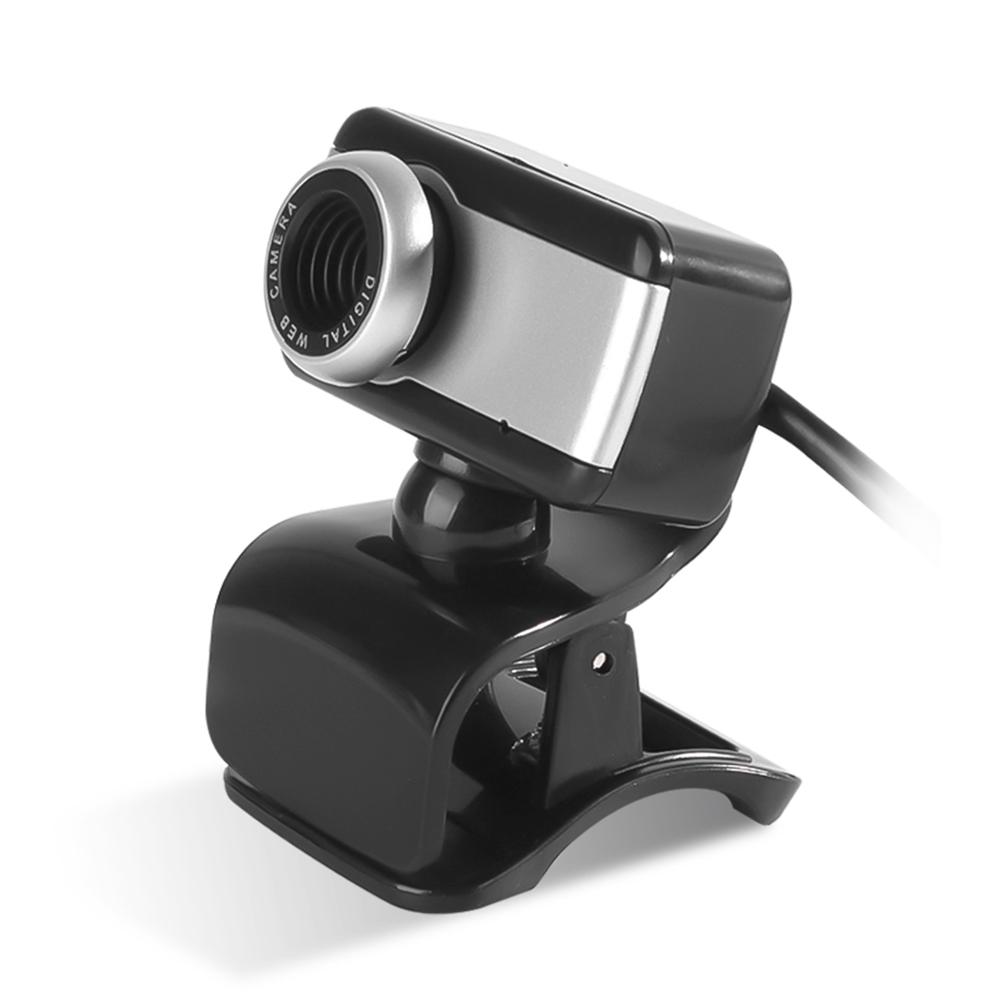 USB Webcam Rotate Camera HD WebCam With Microphone Clip for PC Laptop Notebook Computer