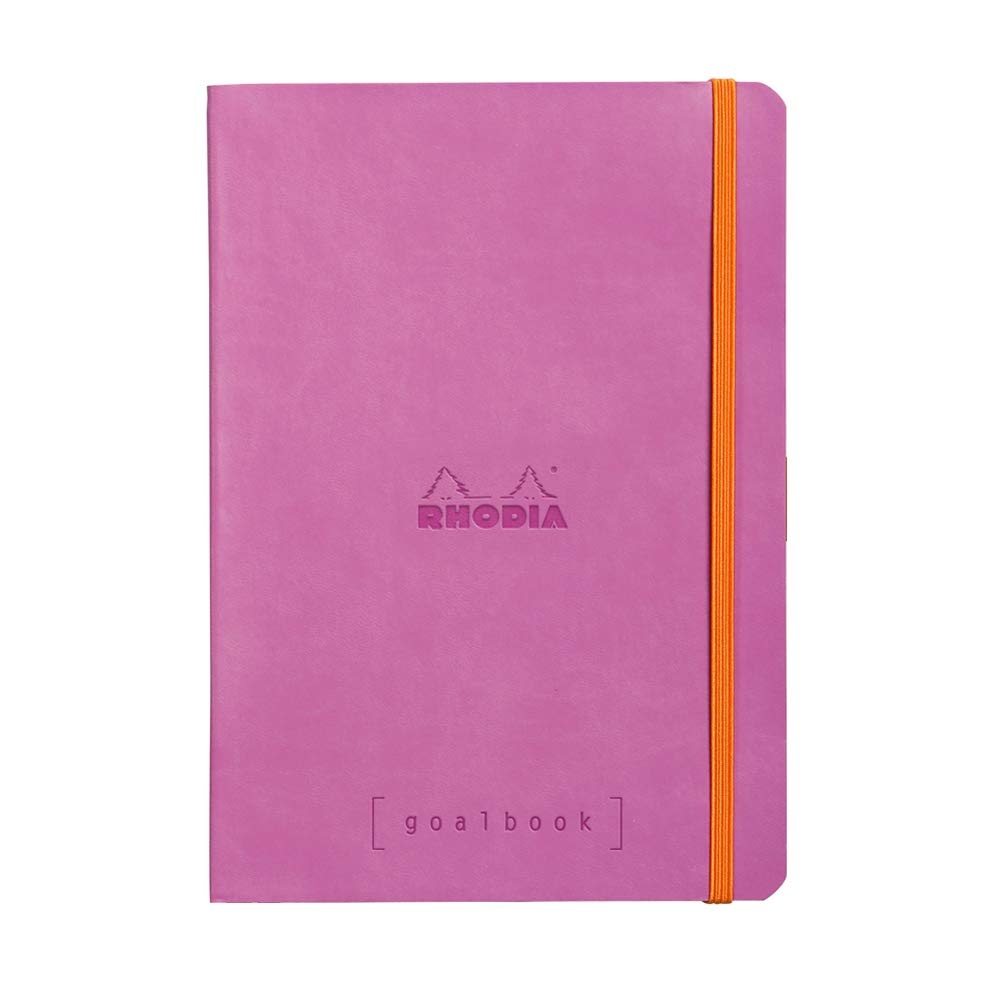Rhodia Goalbook - Dot Grid 224 Numbered pages - 6 x 8 1/4 - Lilac