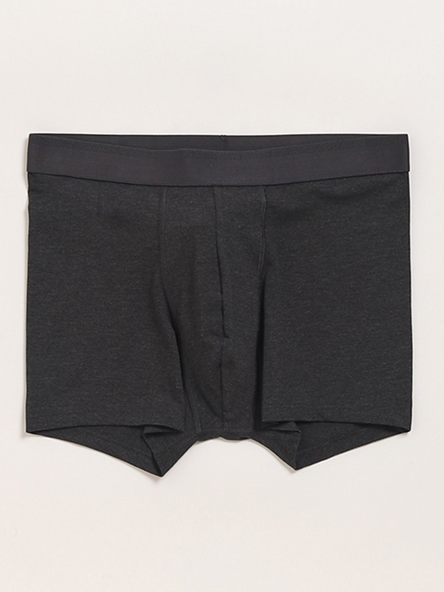 WES Lounge by Westside Plain Grey Trunks - Pack of 3