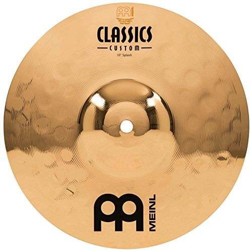 meinl 10" splash cymbal  classics custom brilliant  made in germany, 2year warranty cc10sb