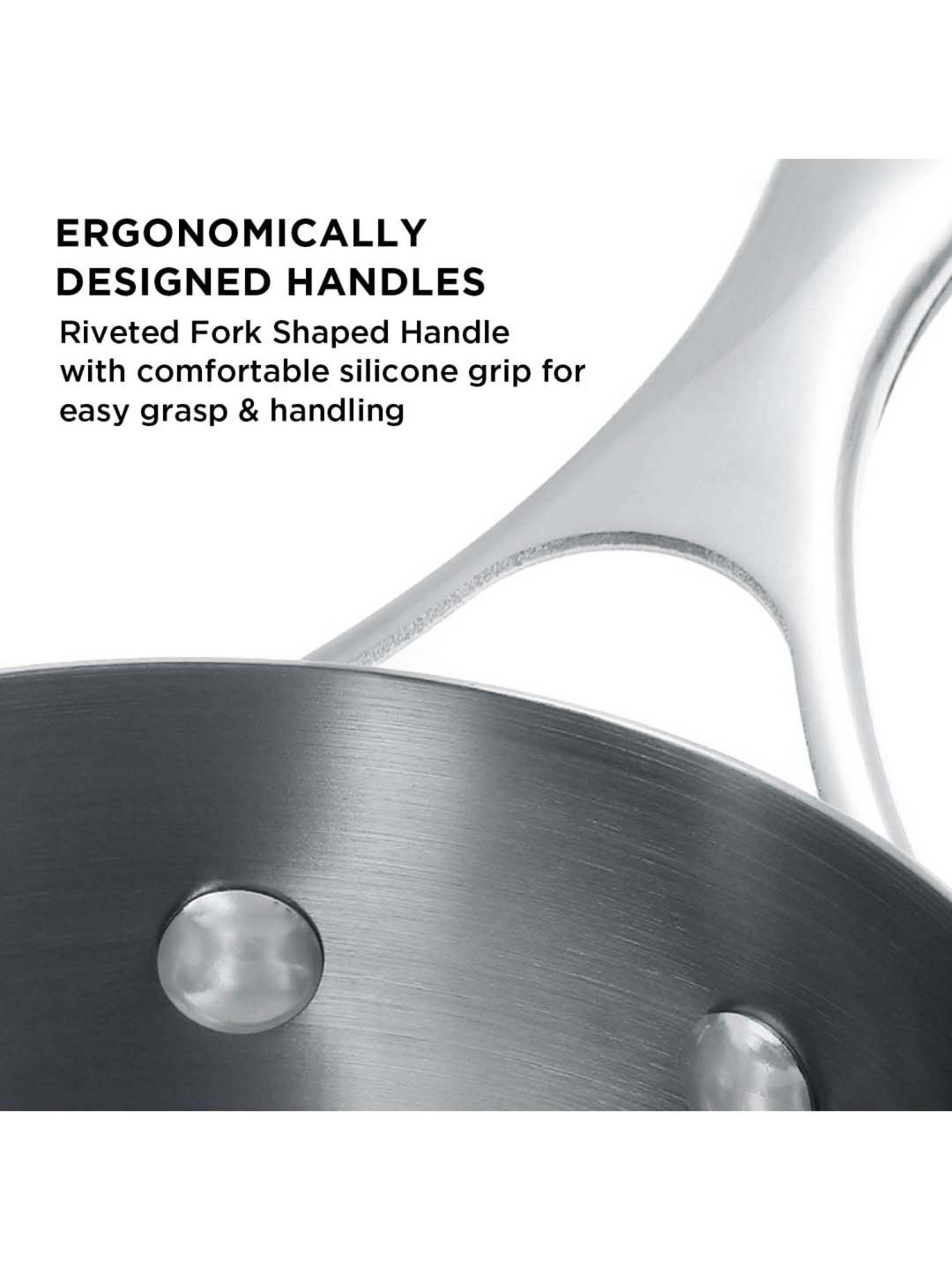 Meyer Select Stainless Steel Milkpan 14cm (Induction & Gas Compatible)