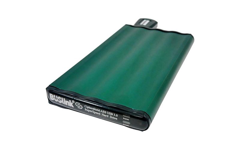 Buslink CipherShield DSE-2T-U3 2 TB Hard Drive - 2.5" External - SATA - USB 3.0 - 1 Year Warranty