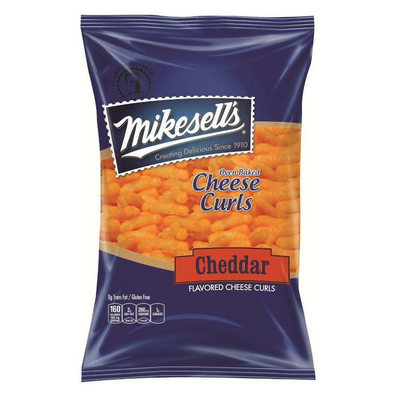 Mikesell's Oven Baked Cheddar Cheese Curls - 6oz