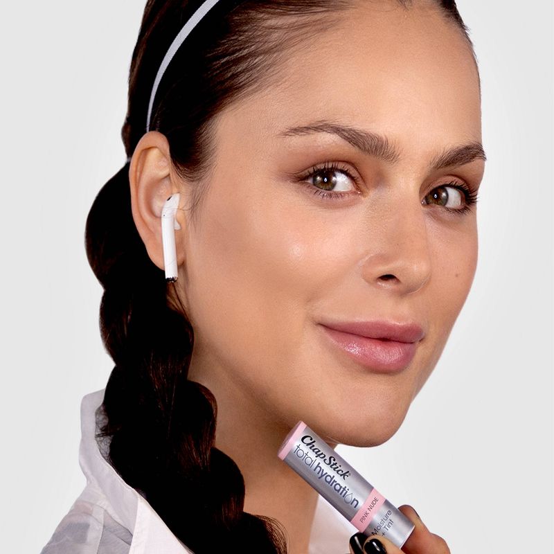 Chapstick Total Hydration Tinted Lip Balm - Pink Nude - 0.12oz