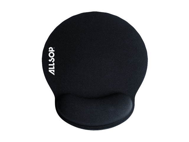 Allsop 30203 Memory Foam Mouse Pad (Black)