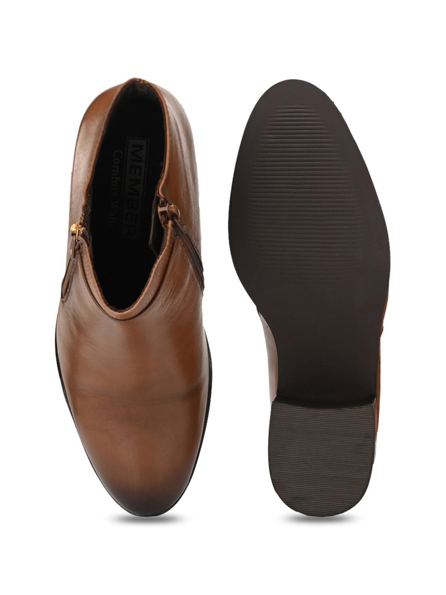 Delize Women's Tan Casual Booties