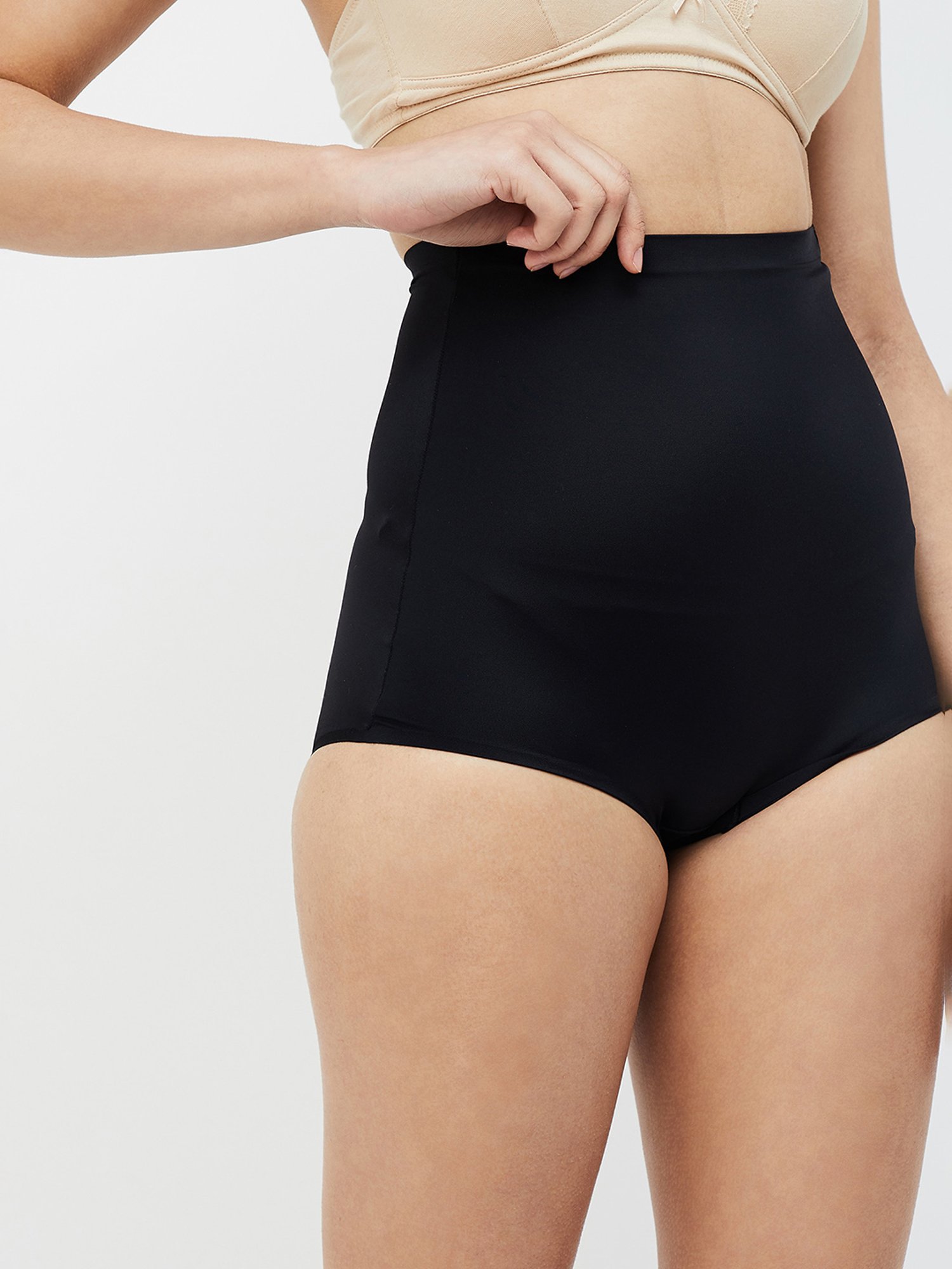 Ginger by Lifestyle Black Blended Tummy Shaper