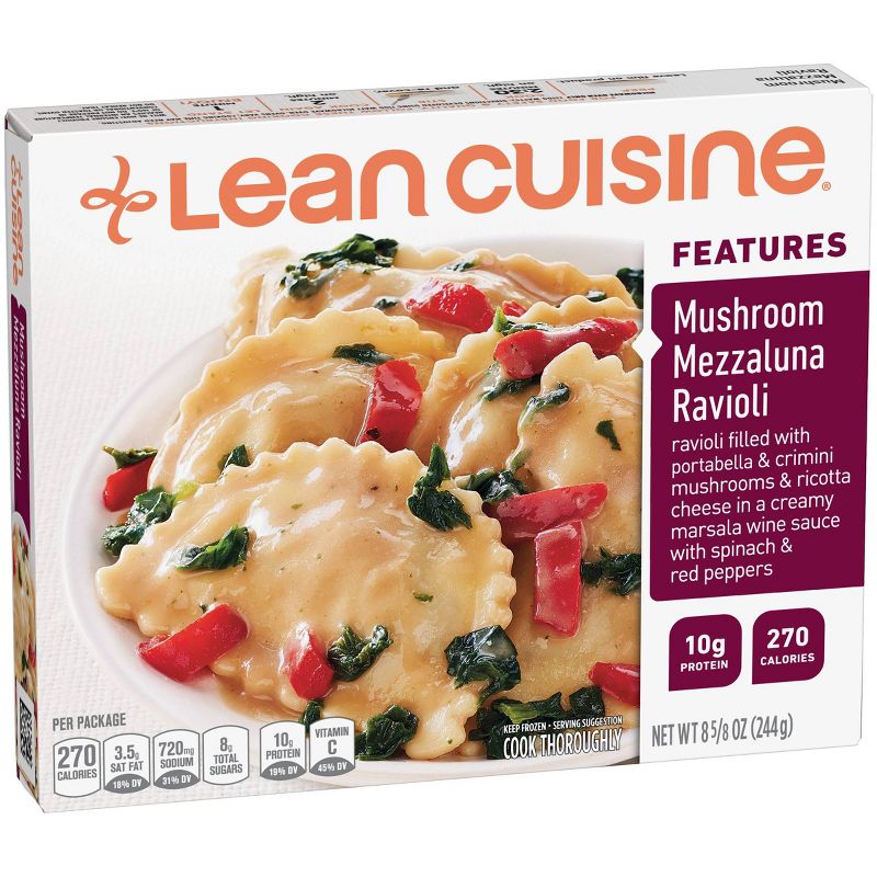 Lean Cuisine Frozen Mushroom Mezzaluna Ravioli - 8.625oz