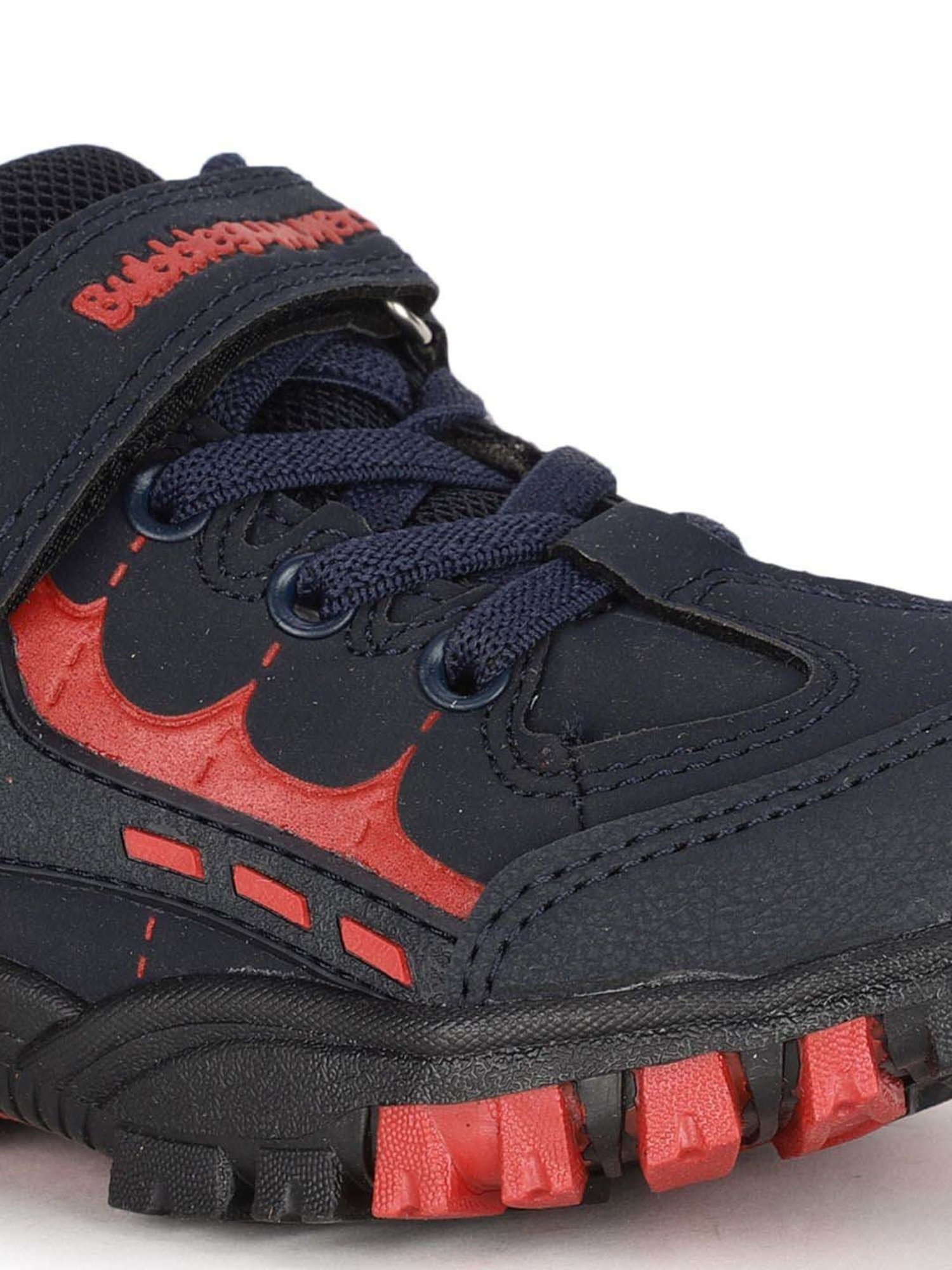 Bubblegummers by Bata Kids Blue & Red Velcro Shoes