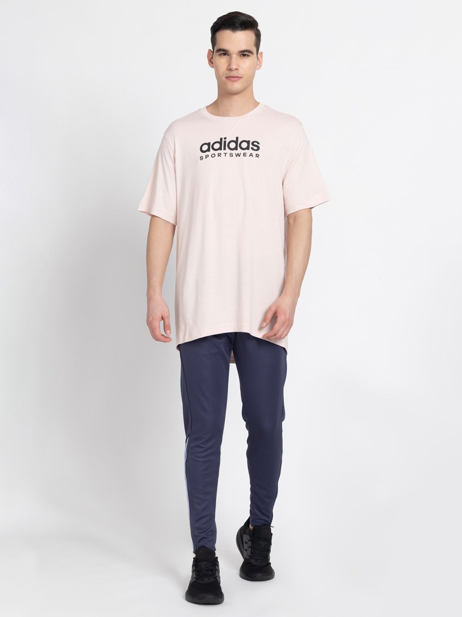 Sweet Dreams Dark Grey Regular Fit Crew T-Shirt