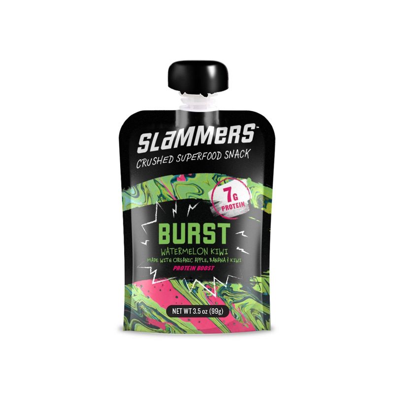 Slammers Protein Watermelon Kiwi Burst - 3.5oz 4pk