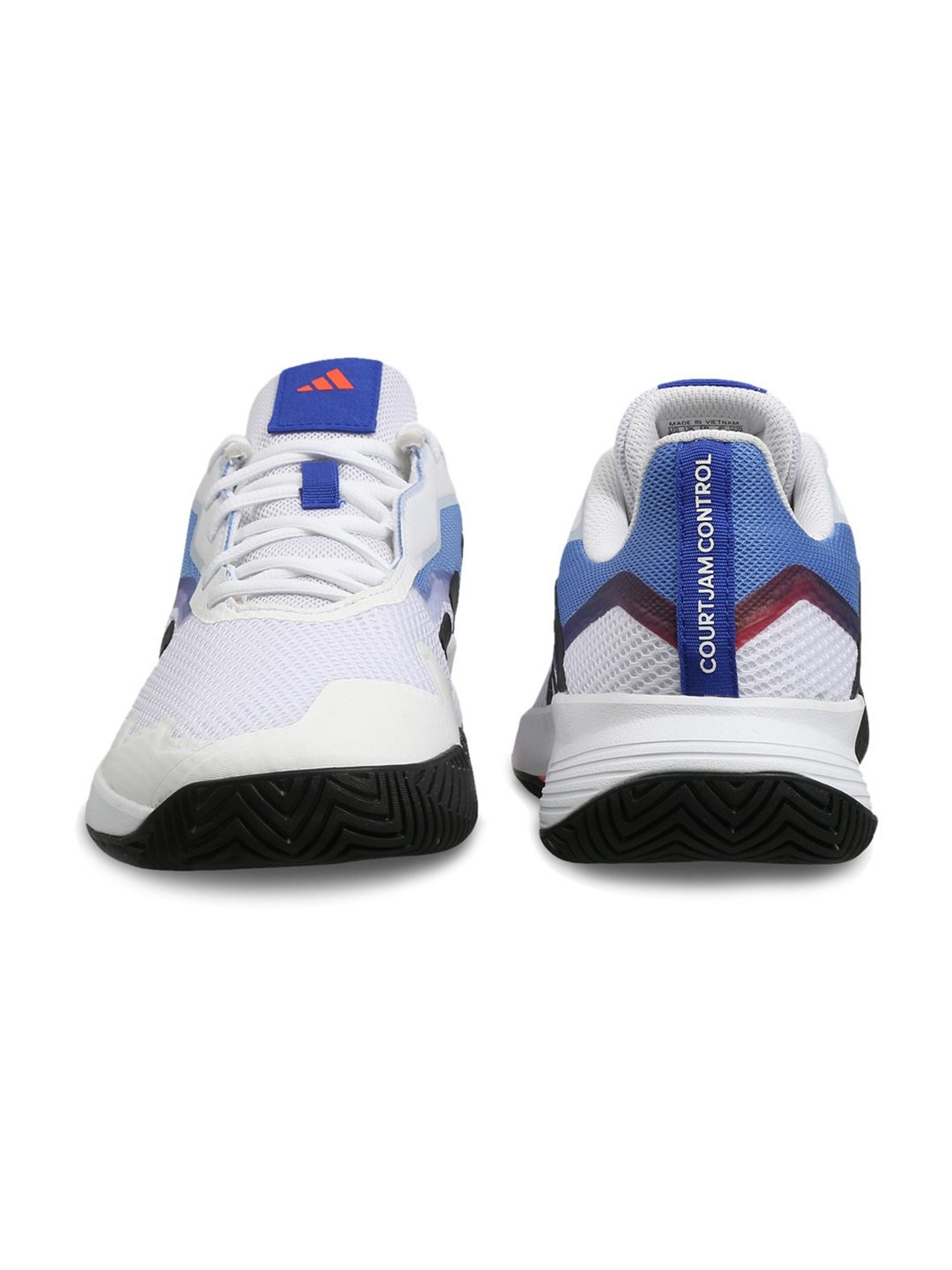 Adidas Men's CourtJam Control M White Tennis Shoes