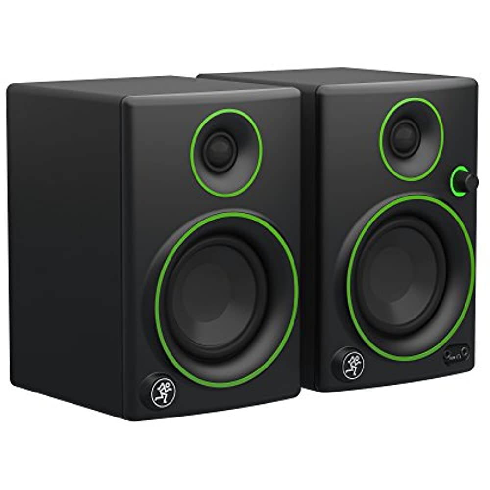 Mackie CR3-X 3-Inch Creative Reference Multimedia Monitors Bundle with Mackie Onyx Artist 1-2 USB Audio Interface, Pro Tools DAW Software, TH-02 Closed Back Headphones, 2x 10-Foot TRS Cable