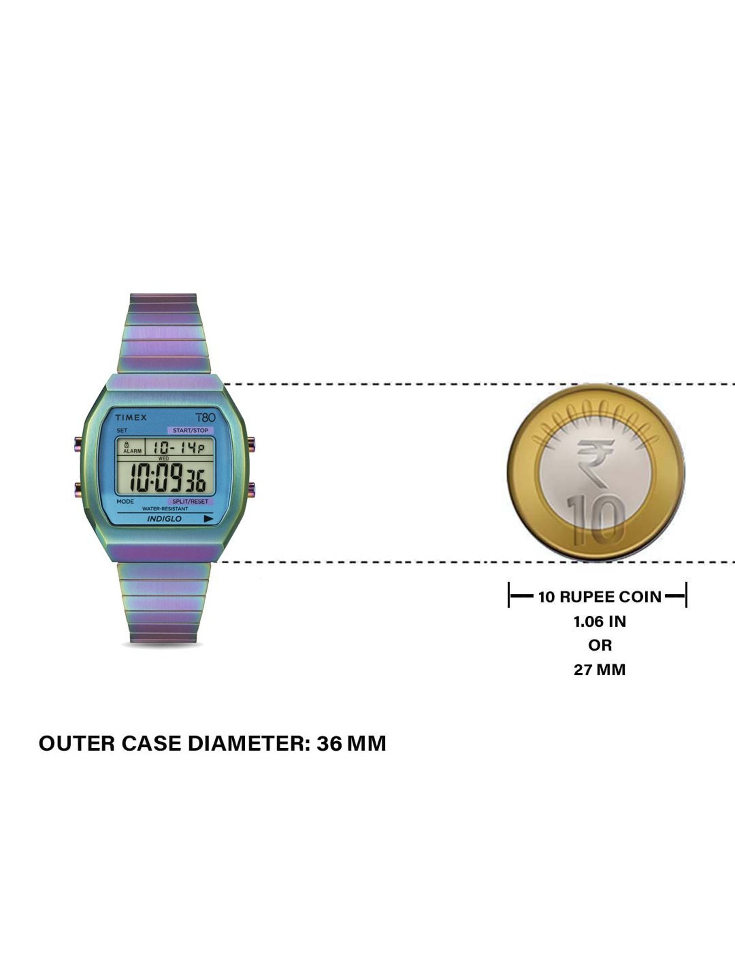 Fastrack NR68027PP05 Street Line Digital Watch for Women