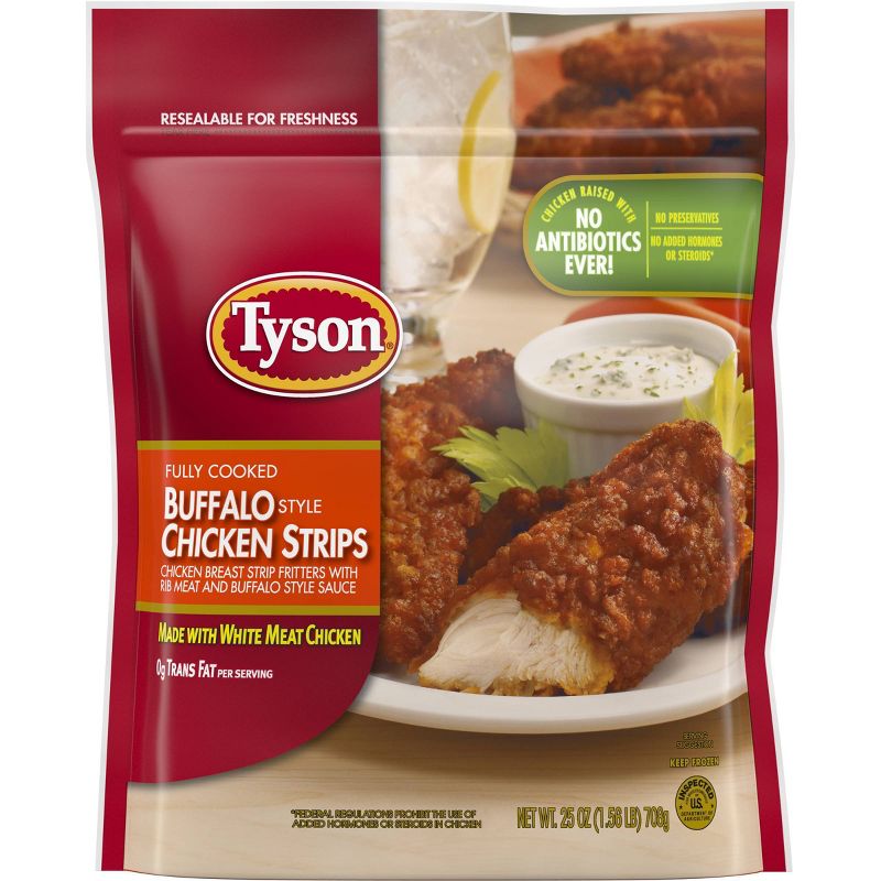 Tyson Buffalo Style Chicken Strips - Frozen - 25oz