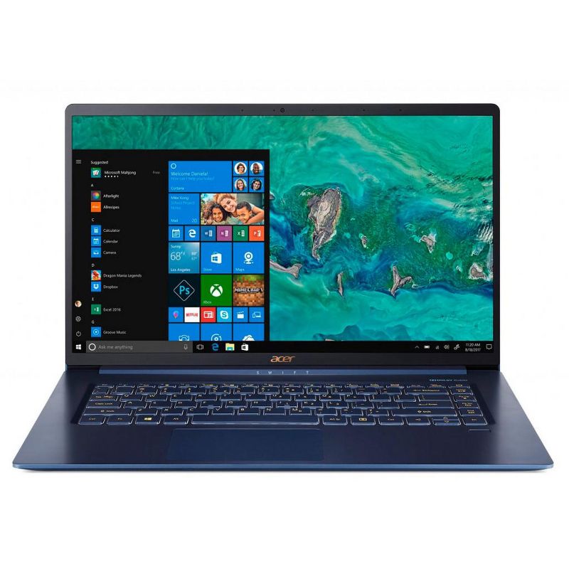 Acer Swift 5 - 15.6" Laptop Intel i5-8265U 1.60GHz 8GB Ram 256GB SSD Win10Home - Manufacturer Refurbished