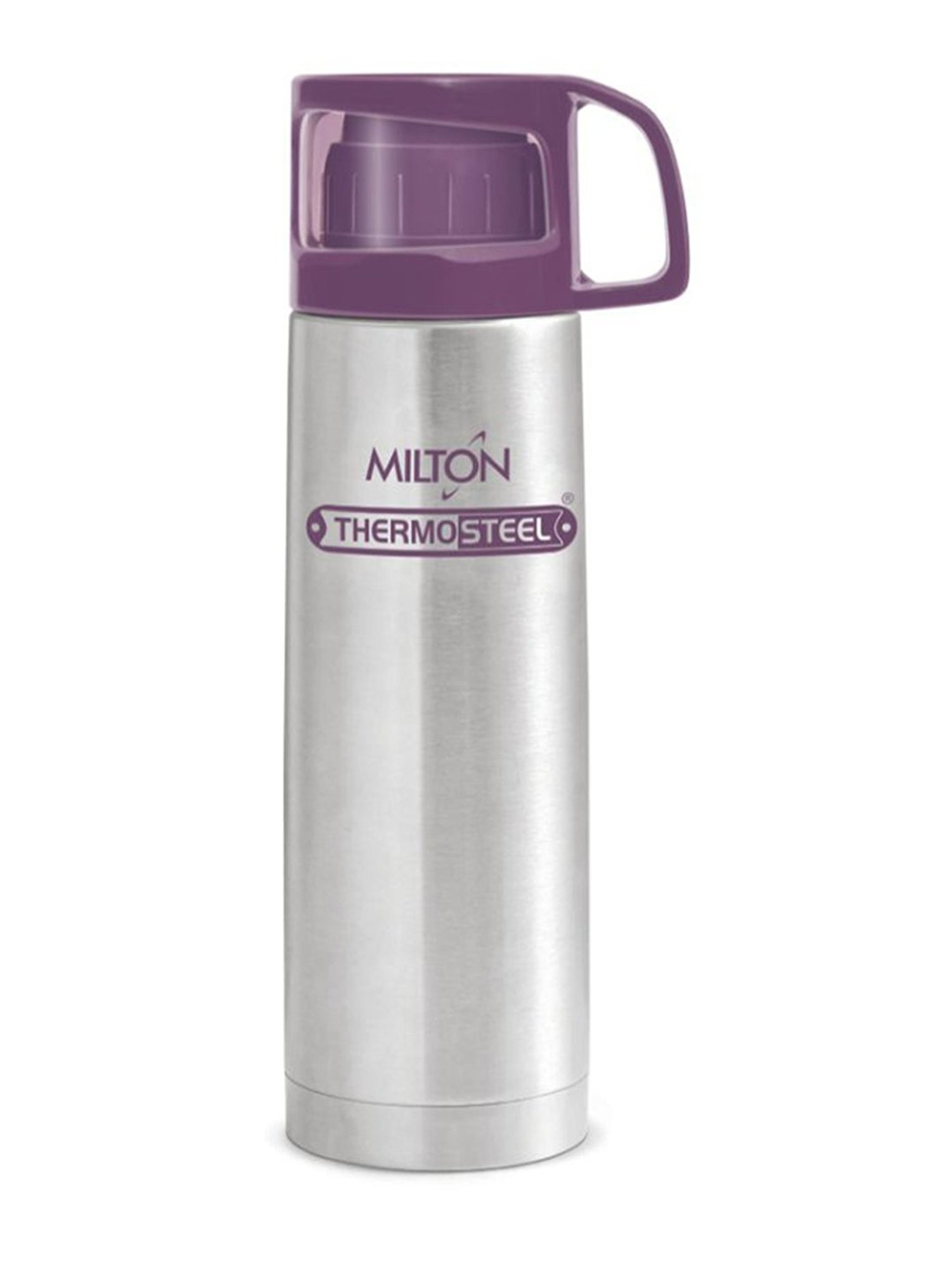 Milton Purple Stainless Steel Thermosteel Glassy Drinking Cup (0.5 L)