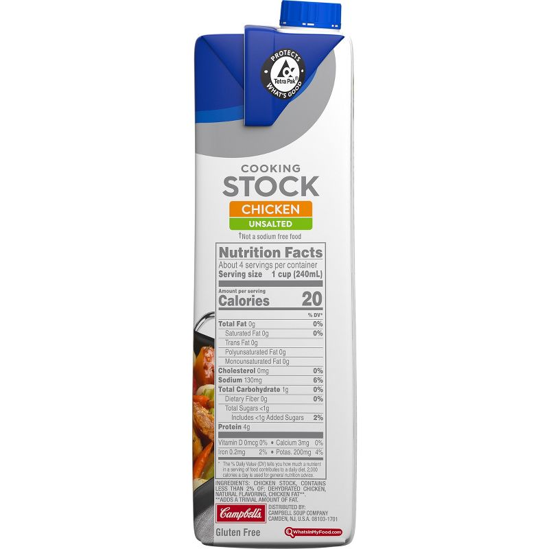 Swanson 100% Natural Unsalted Chicken Cooking Stock 32oz