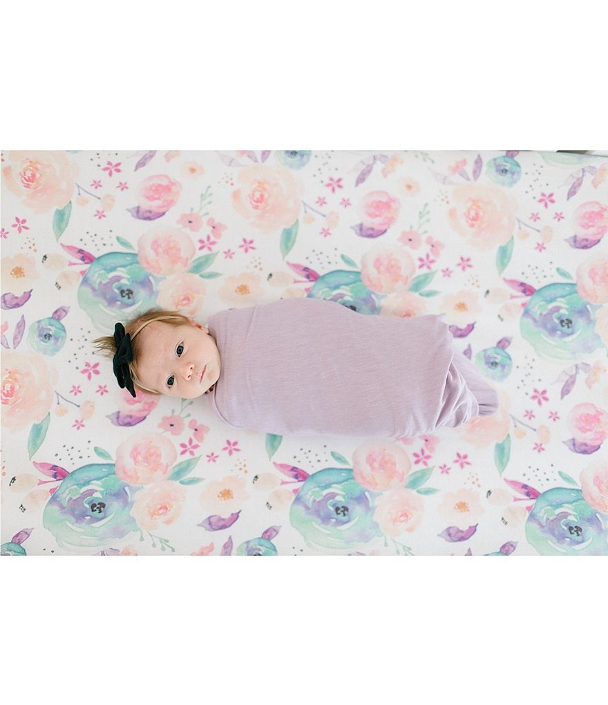 Copper Pearl Baby Girls Bloom Premium Crib Sheet