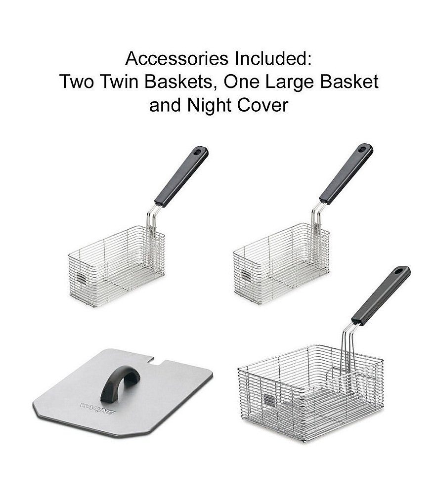 Waring Commercial Heavy-Duty Commercial Countertop Deep Fryer - 10 lb. Capacity