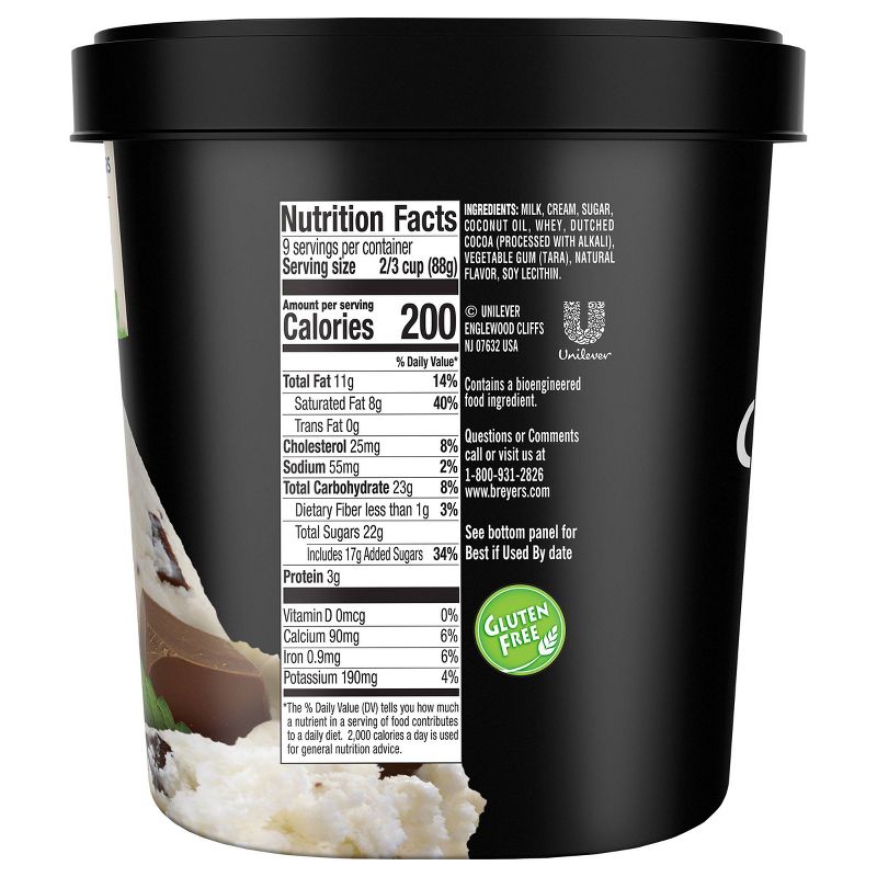 Breyers Mint Chocolate Chip Ice Cream - 48oz