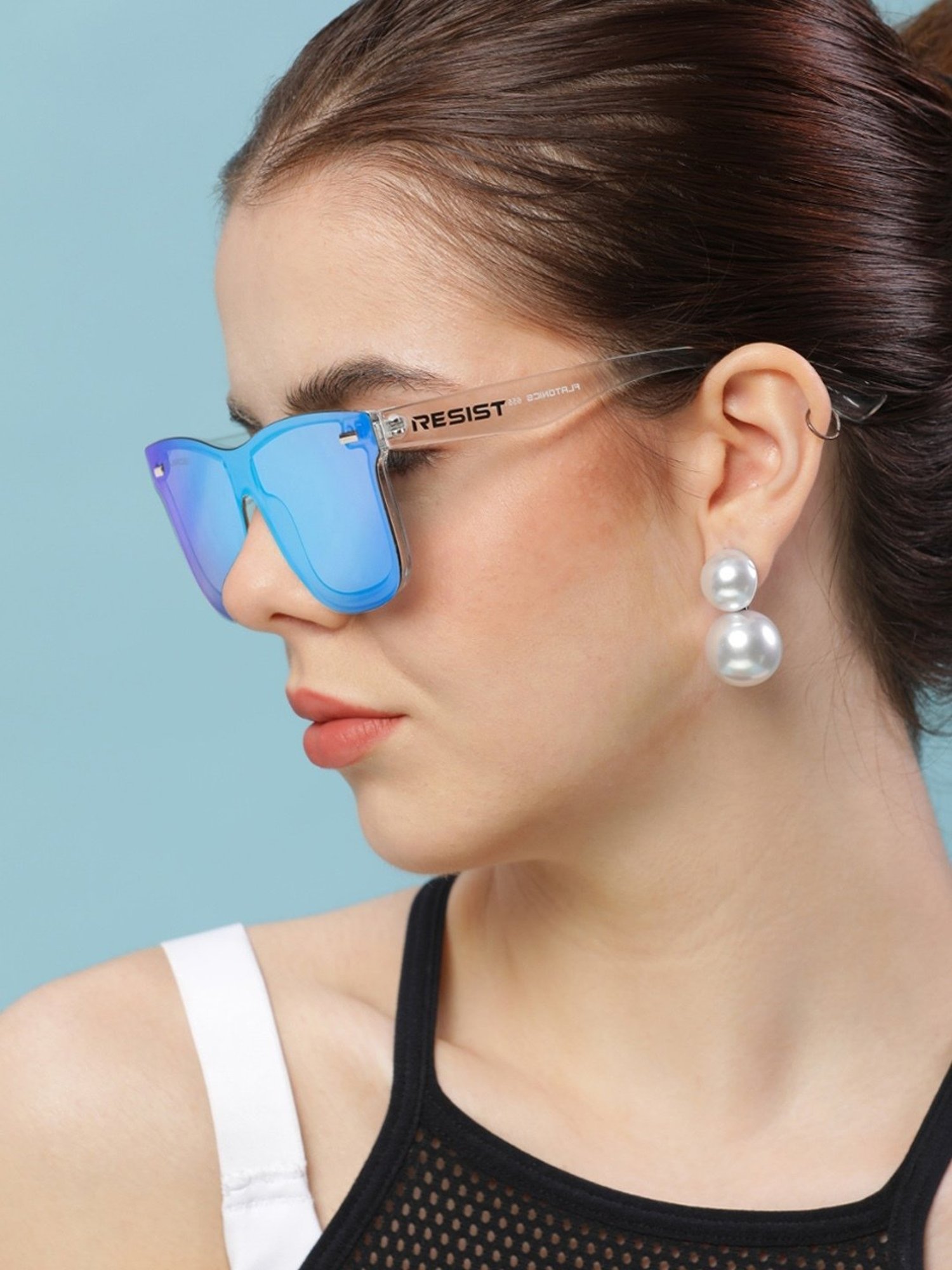 Resist Eyewear Aqua Wayfarer Polarized Unisex Sunglasses