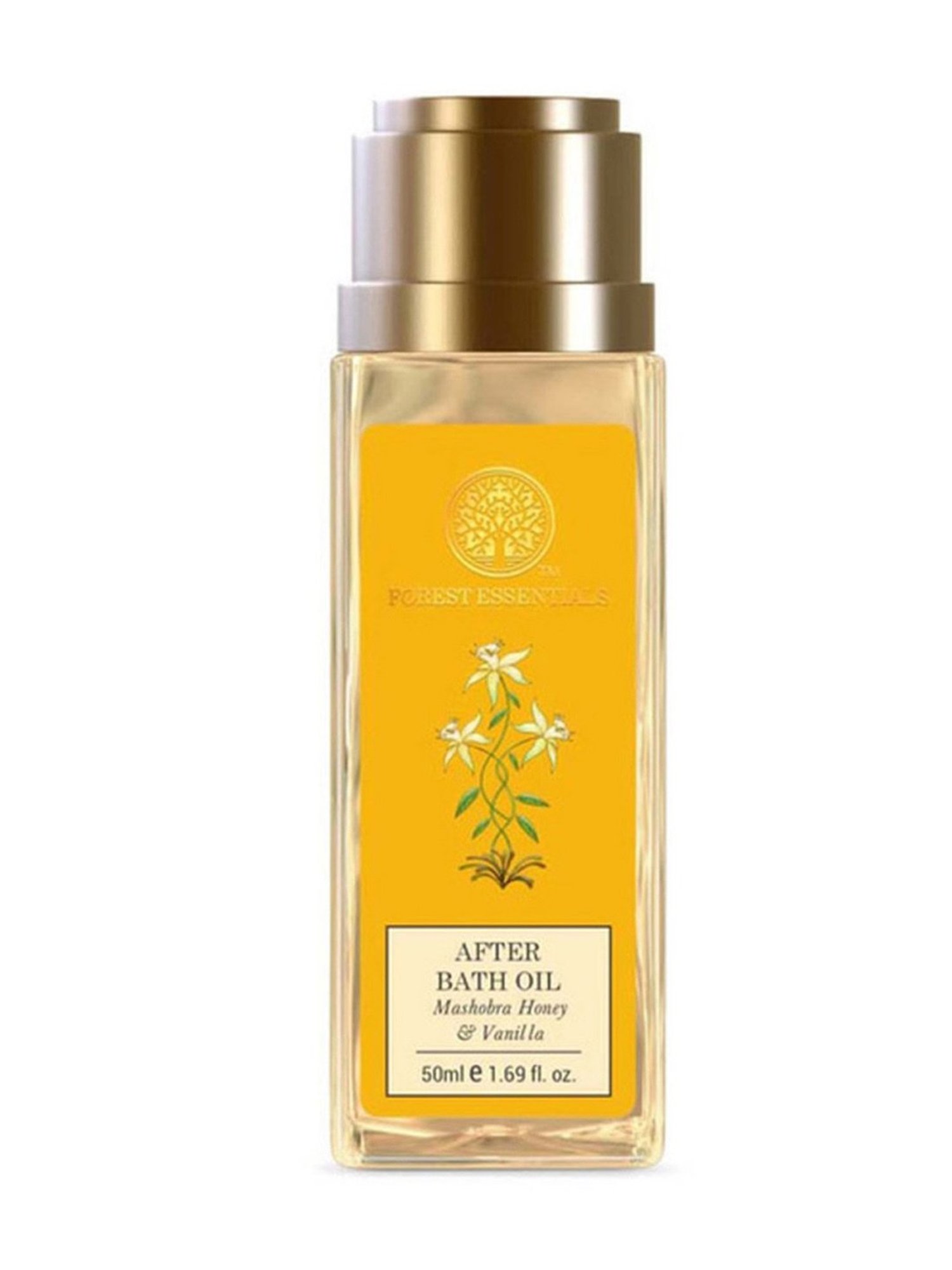 Forest Essentials Ayurvedic Mashobra, Honey & Vanilla Nourishing After Shower Oil  - 50 ml