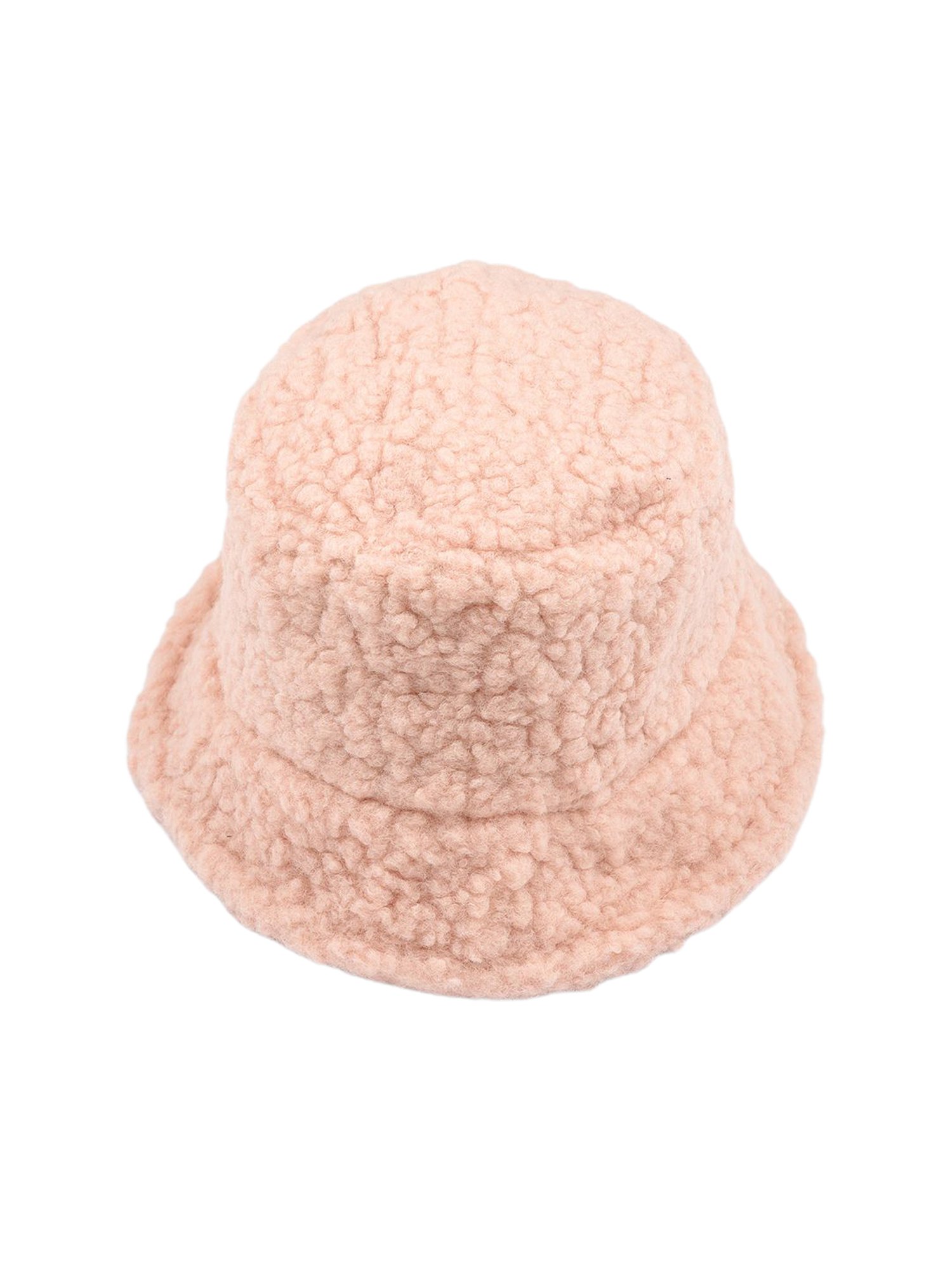 ToniQ Pink Fur Special Seasonal Wear Bucket Hat