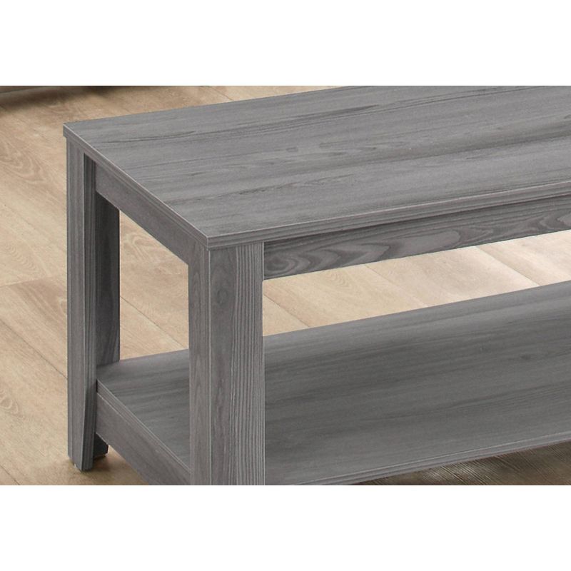 3pc Accent Table 3 Pc Set Gray - EveryRoom