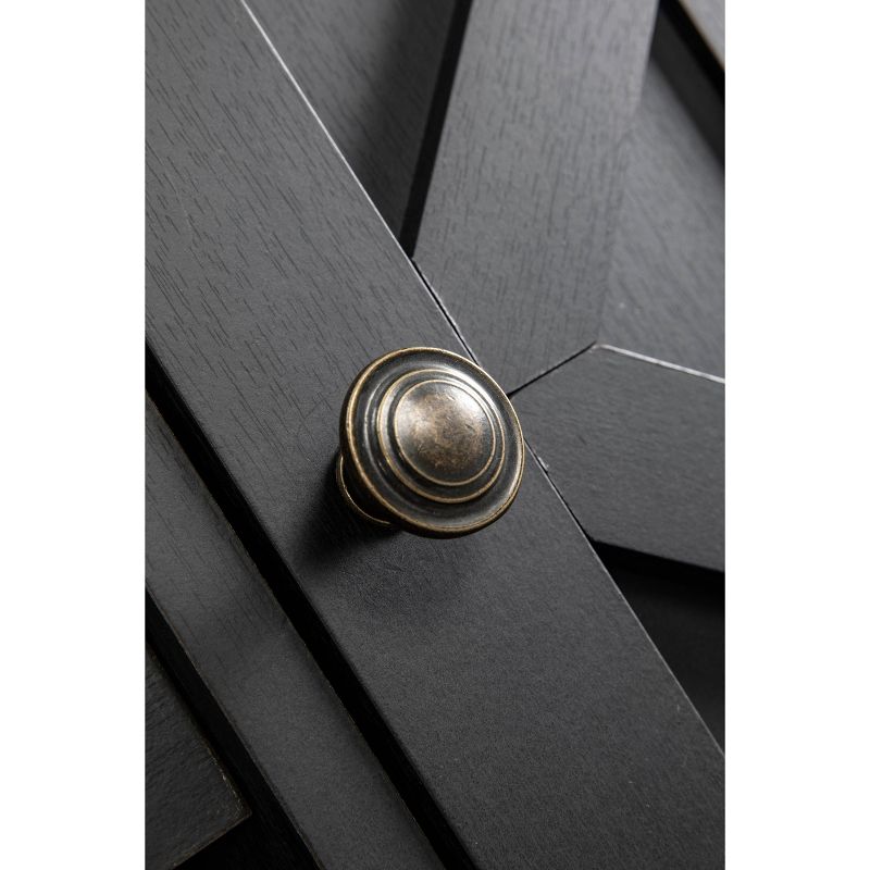 54" TV Stand For TVs up to 60" Charcoal - Home Essentials