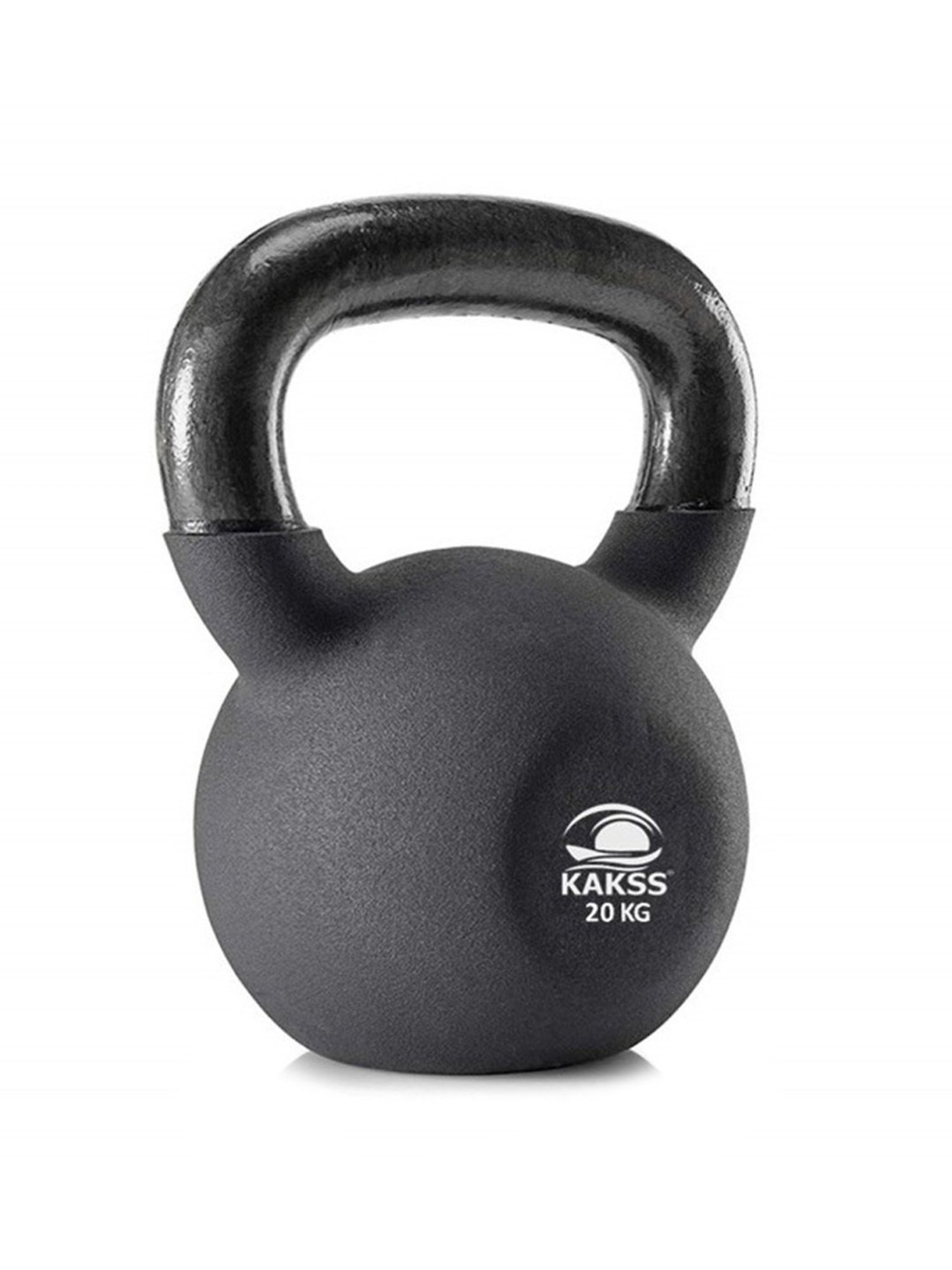 KAKSS Neoprene Half Coating Kettlebells (Black) Size - 20KG