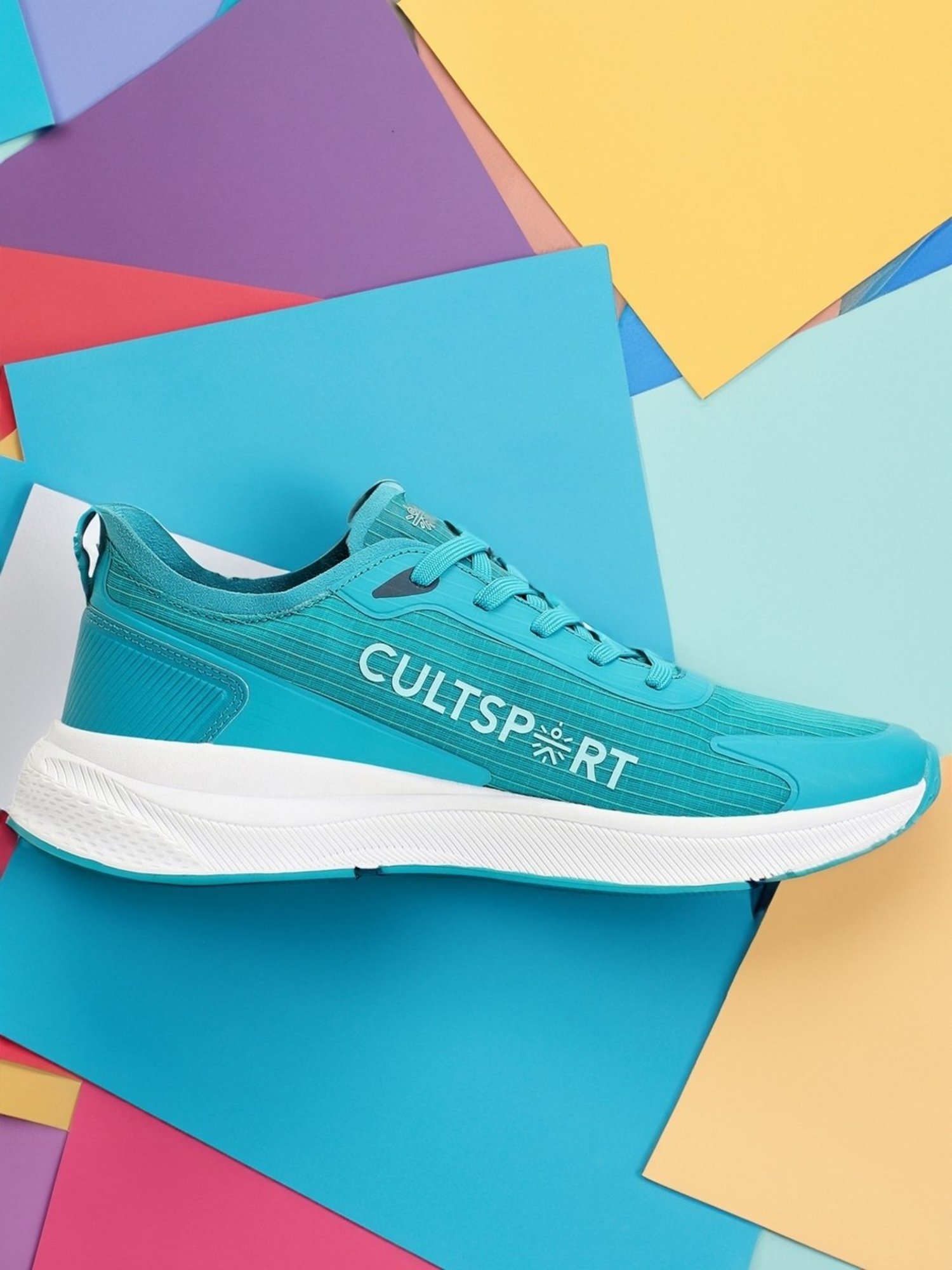 Cultsport Men's Comfort Blue Running Shoes