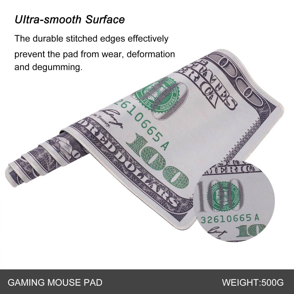 Gaming Mouse Pad Large Size 300*700MM Water-Resistant Extended Mouse Mat World Desk Mat Gaming Support for Computer, PC and Laptop