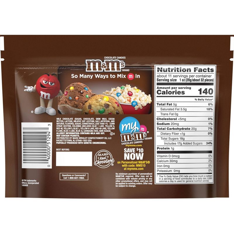 M&M's Milk Chocolate Candies - 10.7oz - Sharing Size