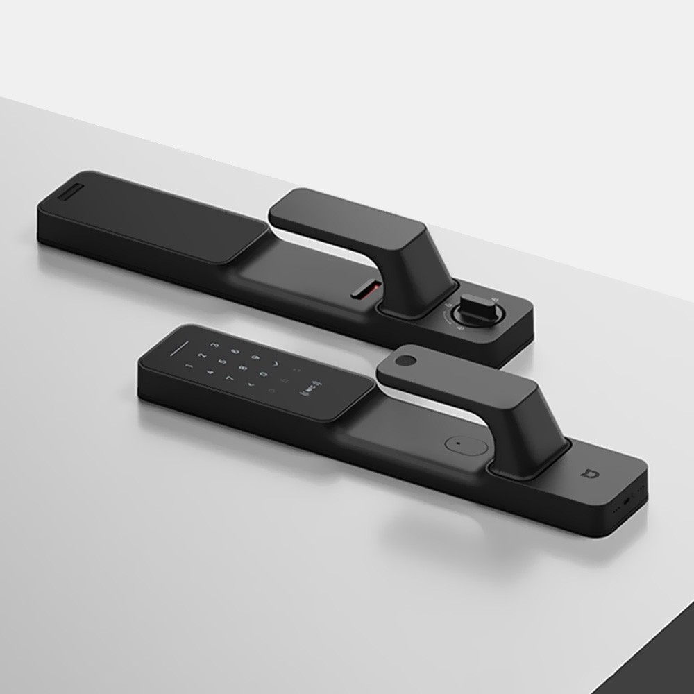 Xiaomi Mijia Push-pull Smart Door Lock BLACK US Plug