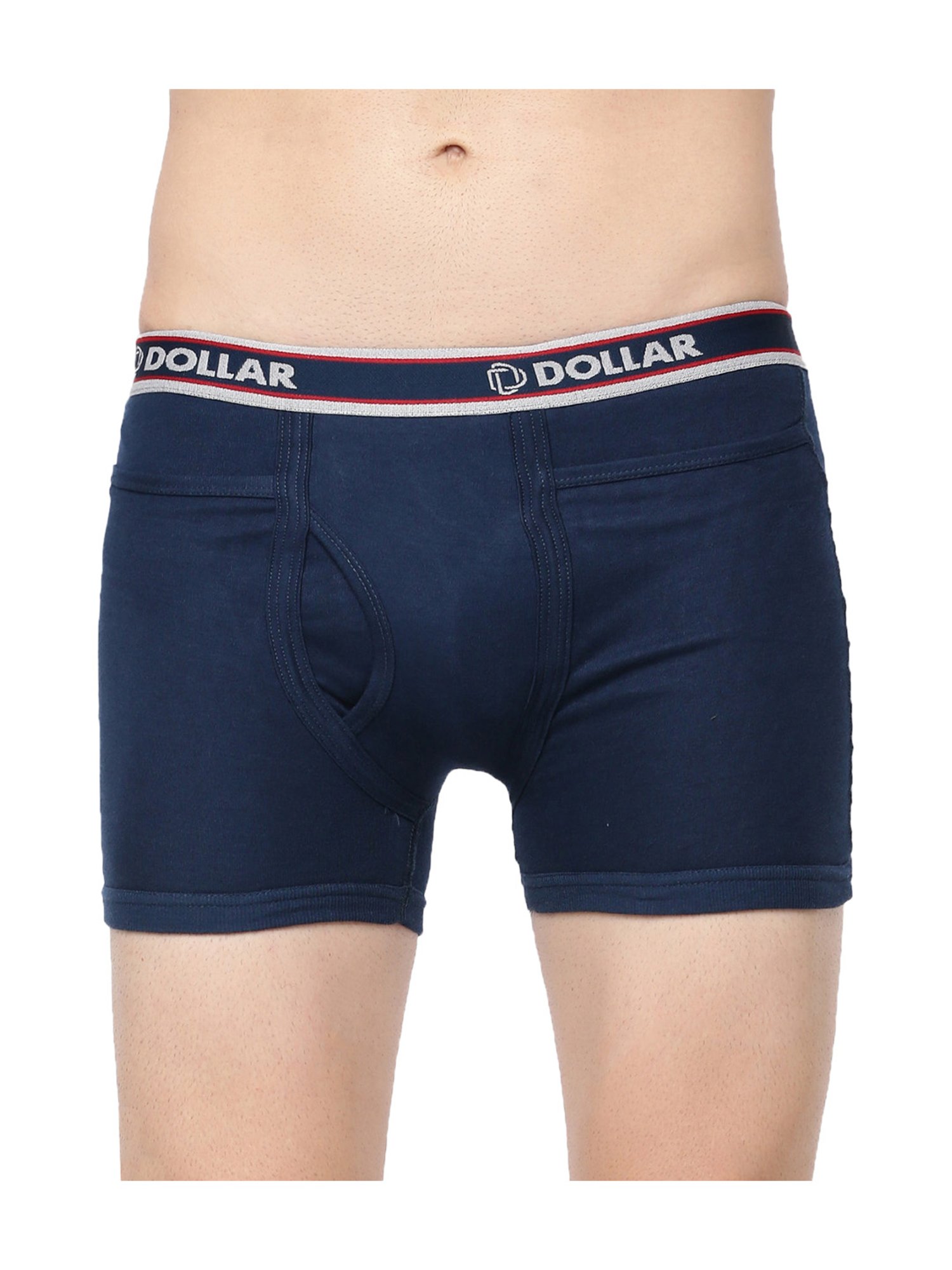 Dollar Bigboss Multicolor Solid Trunks (Pack of 3)