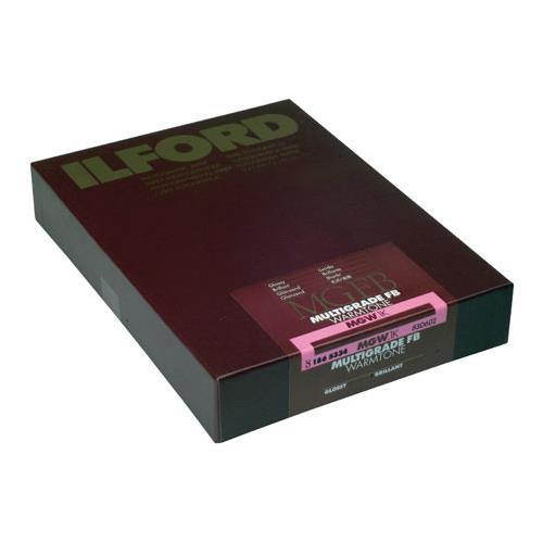 Ilford 11 x 14" Multigrade FB Fiber, Glossy Surface, 50 Sheets