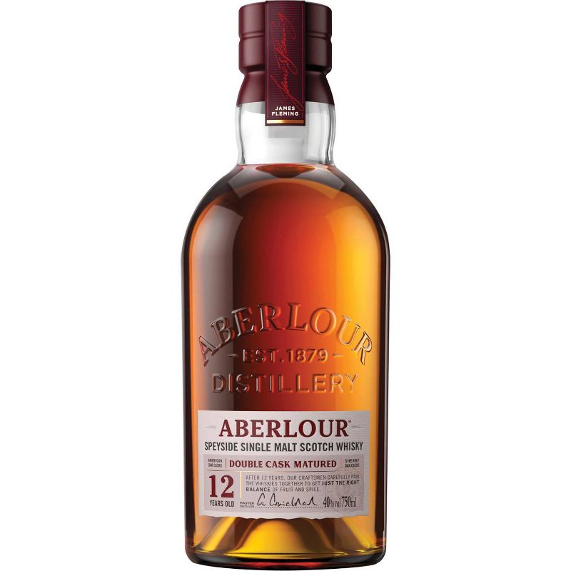 Aberlour 12yr Highland Single Malt Scotch Whisky - 750ml Bottle