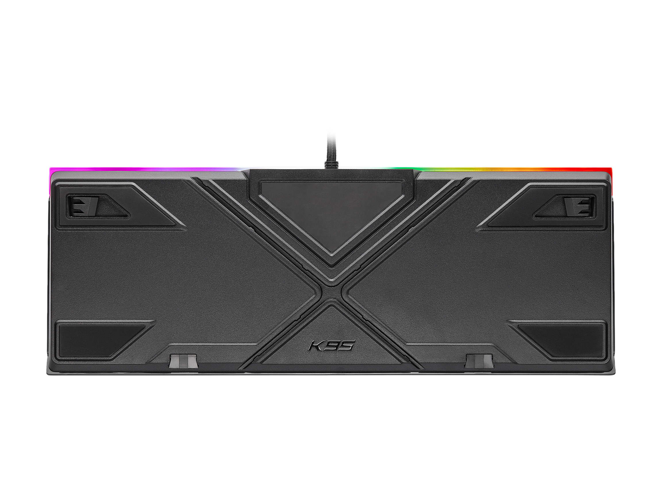 2, 60% Wired/Wireless Mechanical Keyboard (Kailh Box Brown Switch/White Case) - Full Keys Programmable - True RGB Backlit - Tap Arrow Keys - Double Shot PBT Keycaps - NKRO - 1900mAh Battery