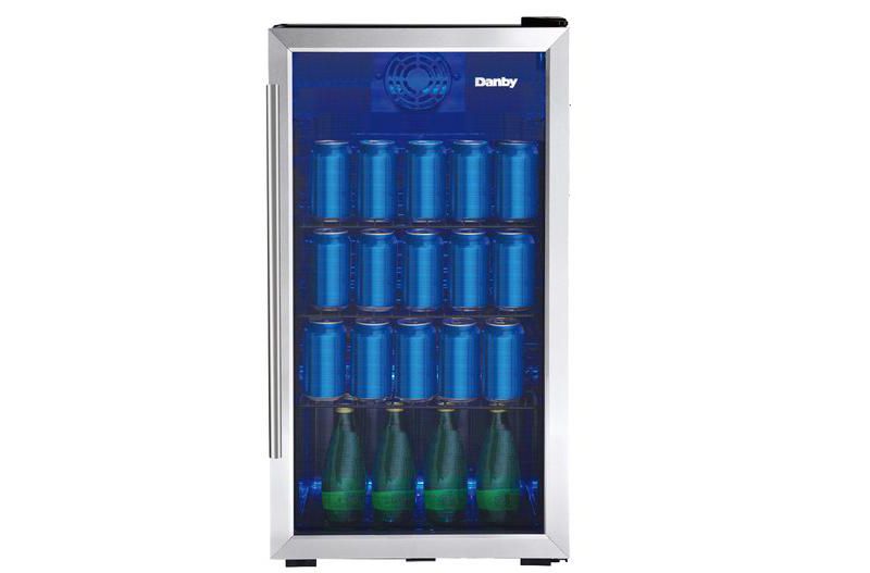 Danby 3.3 cu. Ft. Free-Standing Beverage Center in Stainless